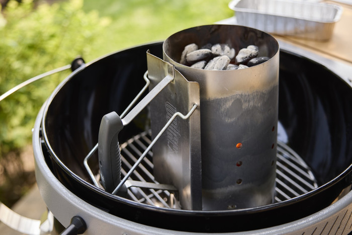 Weber Performer product in gebruik