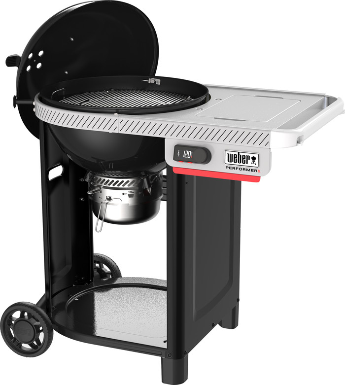 Weber Performer Smart binnenkant