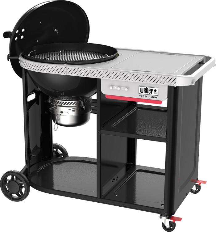 Weber Performer Premium binnenkant