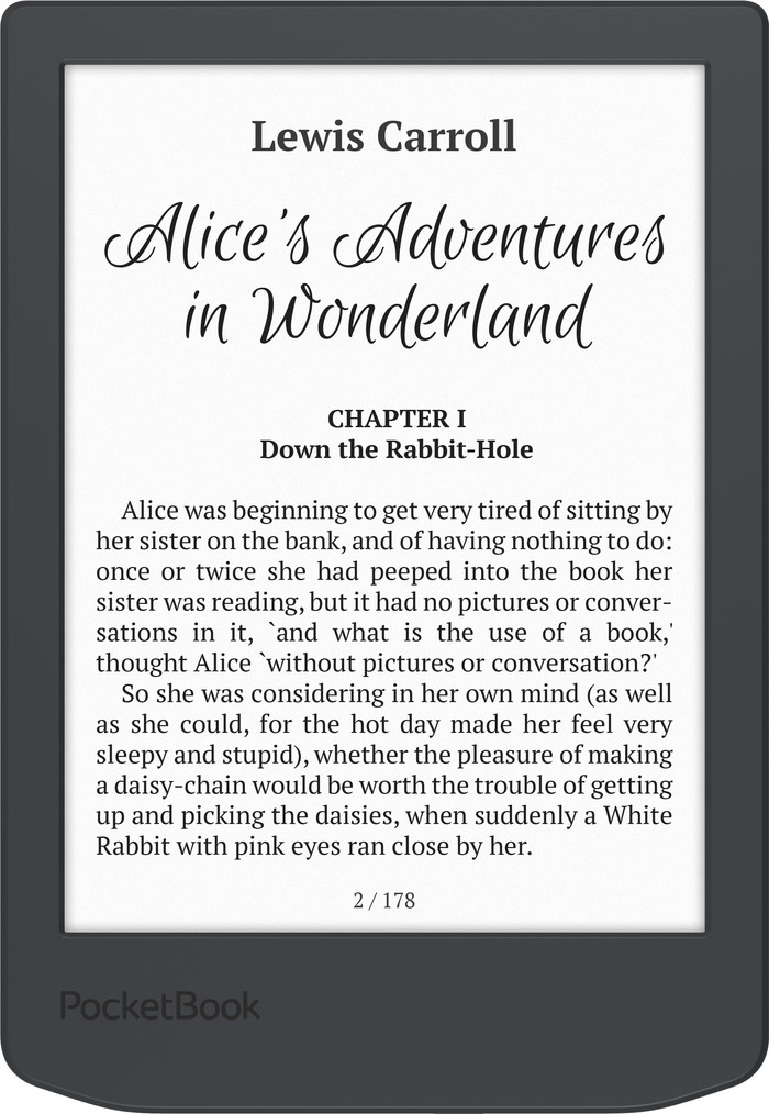 PocketBook Verse Lite Grijs voorkant