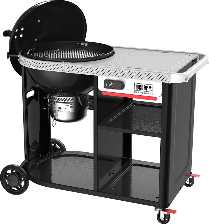 Weber Performer Premium Smart binnenkant