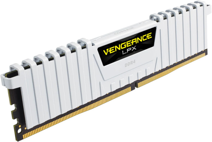 CORSAIR Vengeance LPX Wit 32GB (2x16GB) DDR4 DIMM 3200MHz C16 rechterkant