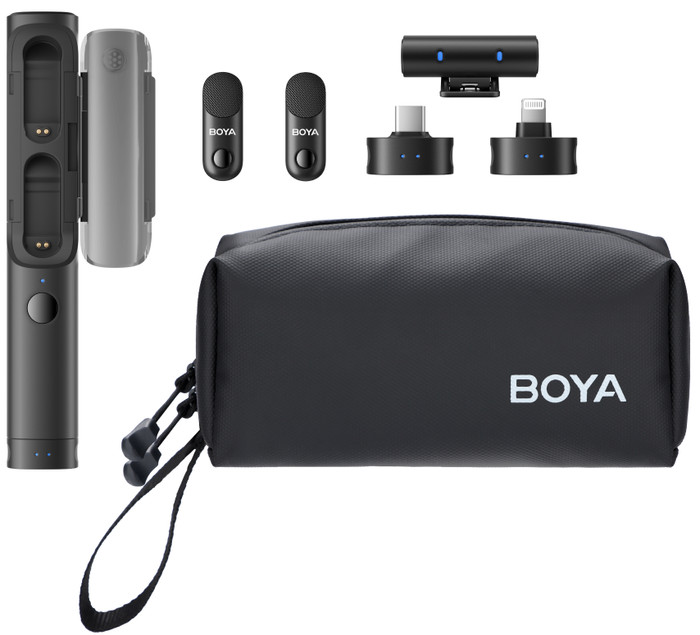 Boya Magic 02 voor Usb C, Lightning & 3,5mm Main Image