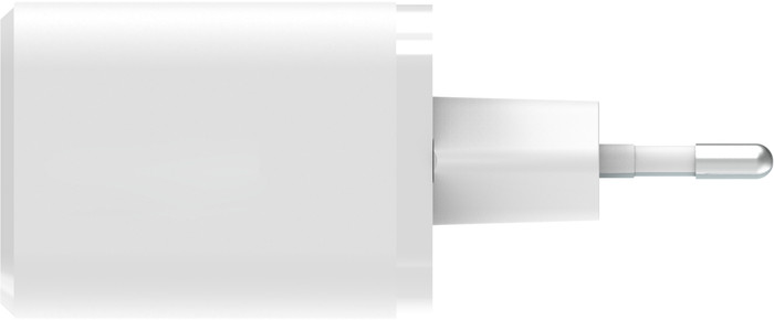 BlueBuilt Power Delivery Oplader met 2 Usb C Poorten 65W Wit linkerkant