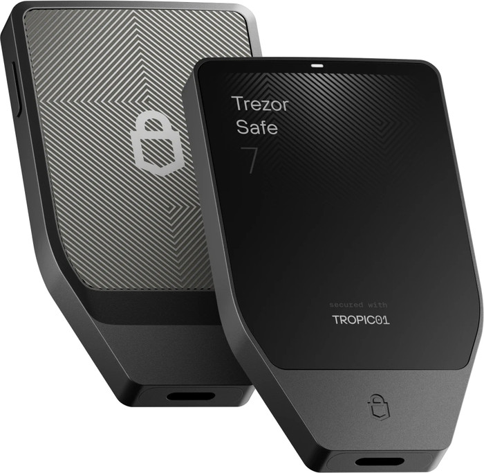 Trezor Safe 7 - Charcoal Black samengesteld product