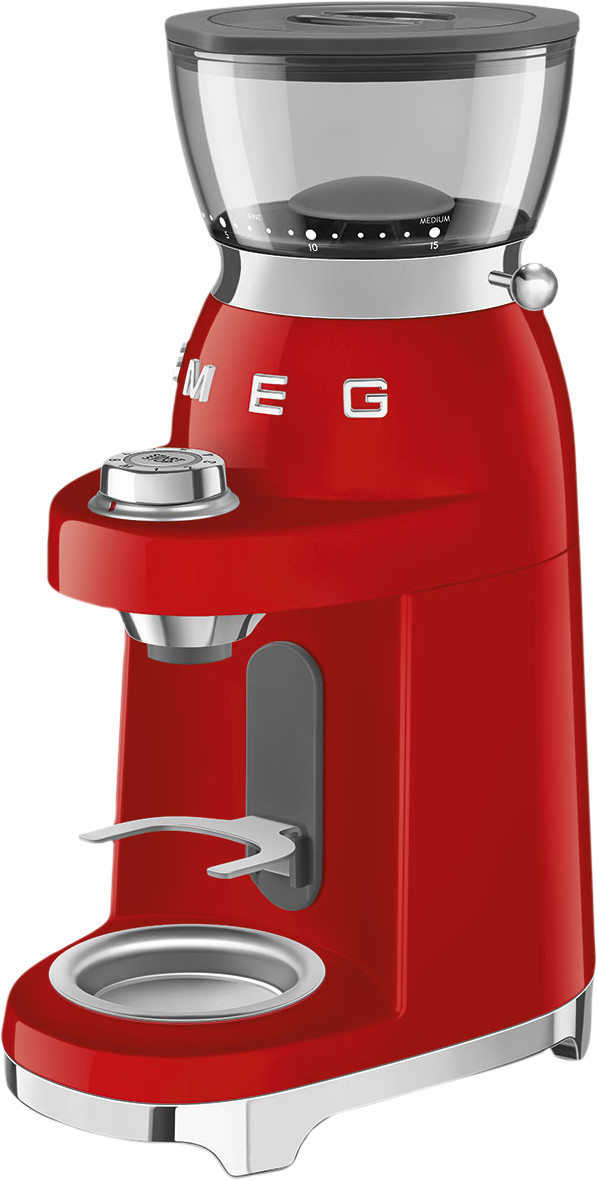 SMEG CGF03RDEU Rood rechterkant