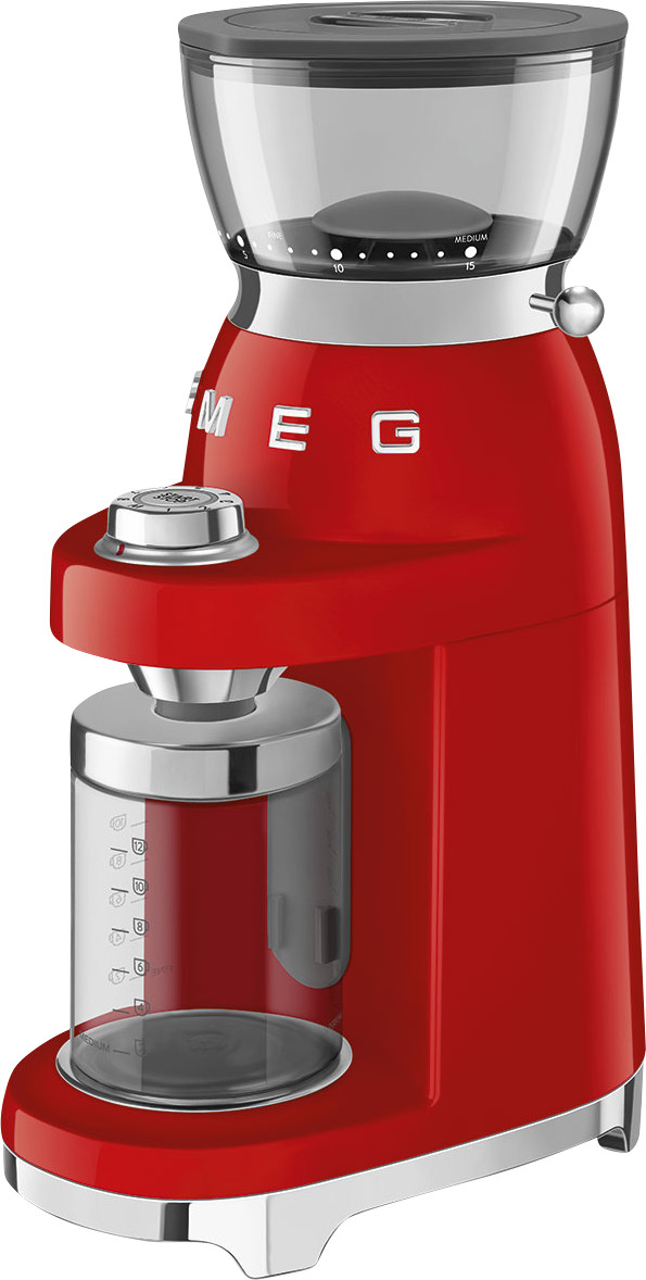 SMEG CGF03RDEU Rood rechterkant