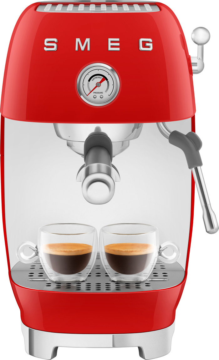 SMEG ECF03RDEU Rood voorkant