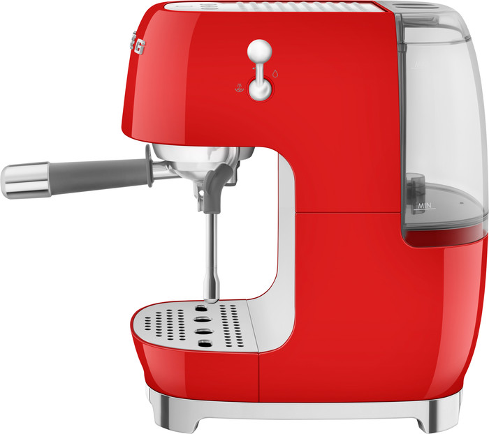 SMEG ECF03RDEU Rood rechterkant