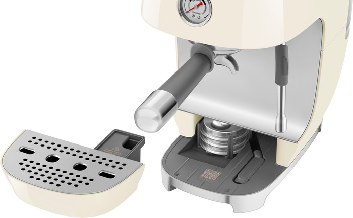 SMEG ECF03CREU Crème detail