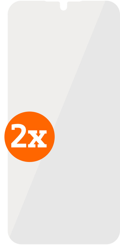 BlueBuilt Samsung Galaxy A56 Screenprotector Glas Duo Pack Main Image