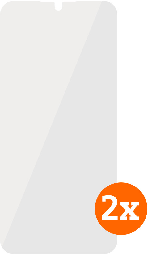 BlueBuilt Samsung Galaxy S24 FE Screenprotector Glas Duo Pack Main Image