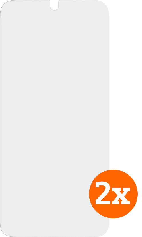 BlueBuilt Samsung Galaxy S24 Plus Screenprotector Glas Duo Pack Main Image