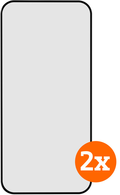 BlueBuilt Apple iPhone 17 Screenprotector Glas Duo Pack Main Image