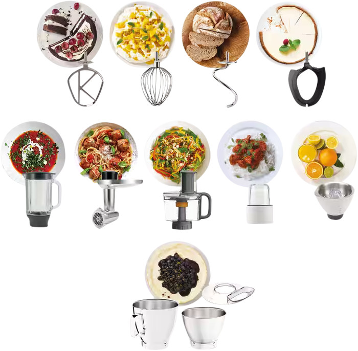 Kenwood Titanium Chef Baker XL Core KVL85.704SI accessoire