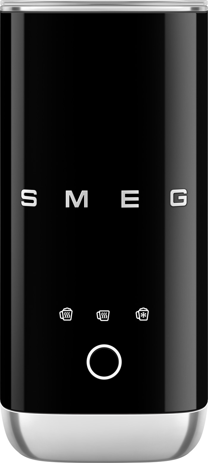 SMEG MFF02BLEU Zwart voorkant