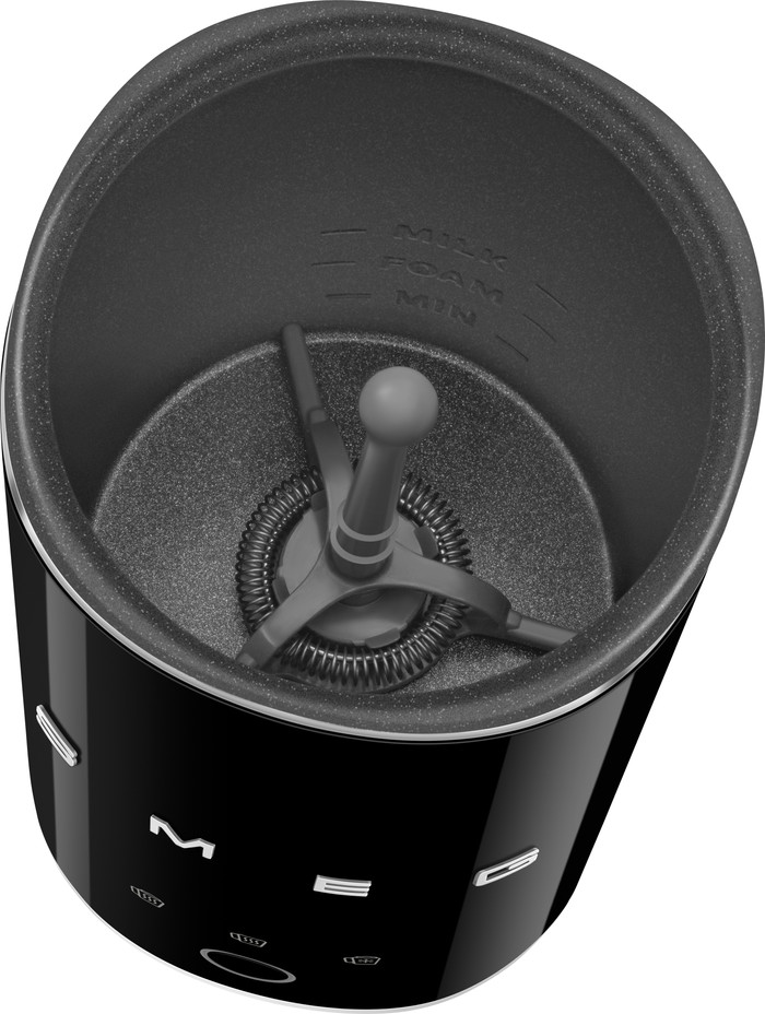 SMEG MFF02BLEU Zwart binnenkant