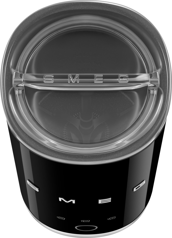 SMEG MFF02BLEU Zwart bovenkant