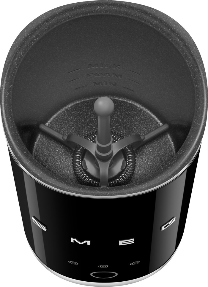 SMEG MFF02BLEU Zwart binnenkant