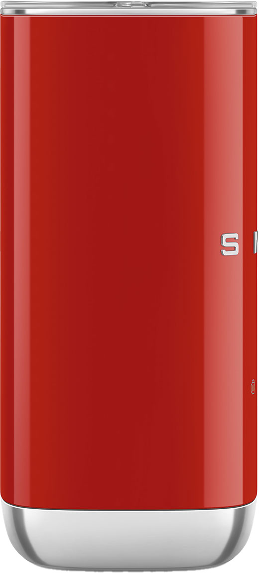 SMEG MFF02RDEU Rood linkerkant