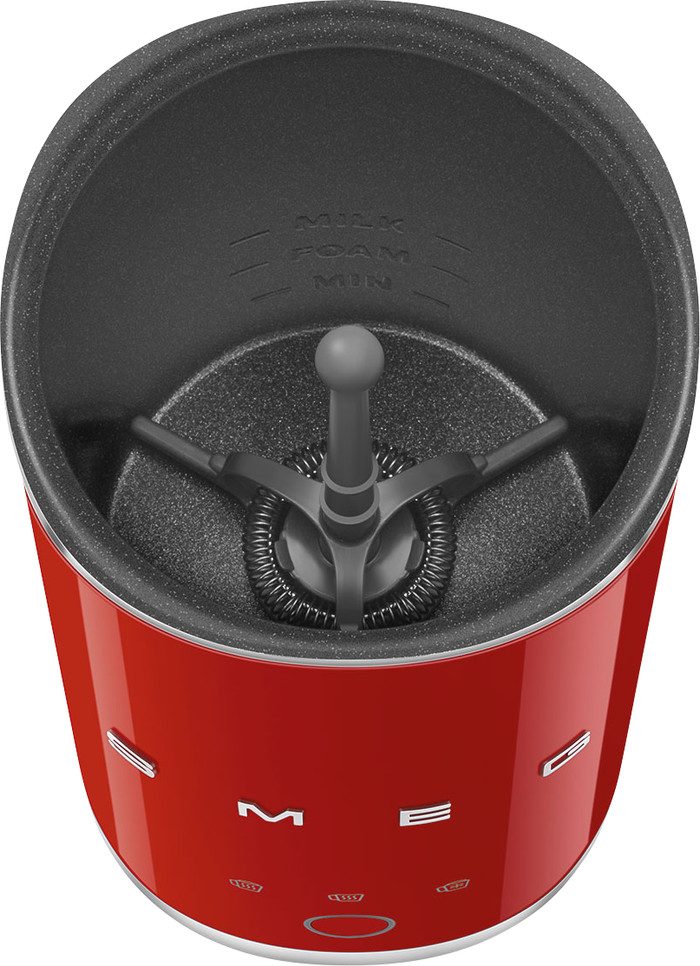 SMEG MFF02RDEU Rood binnenkant