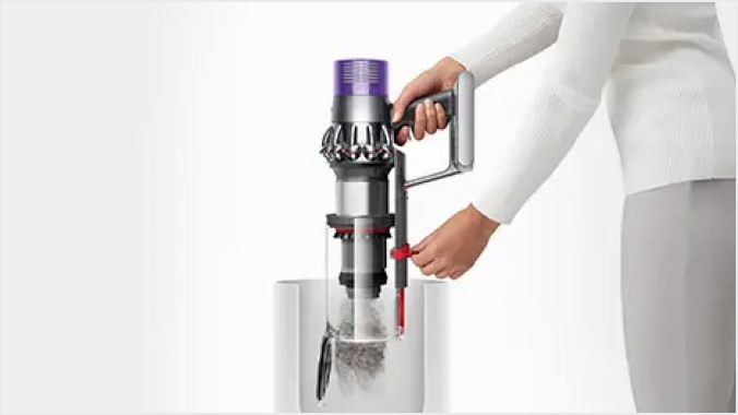 Dyson Cyclone V10 Submarine product in gebruik