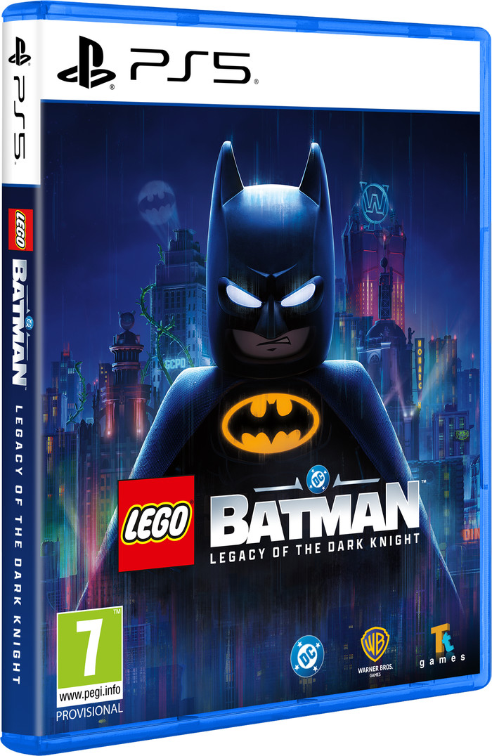 LEGO Batman: Legacy of the Dark Knight PS5 verpakking