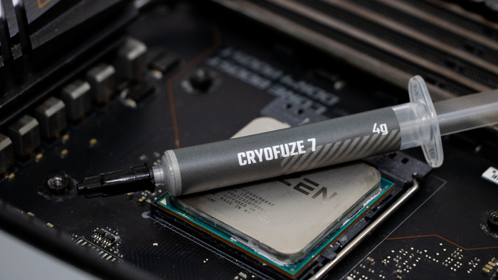 Cooler Master CryoFuze 7 Koelpasta - 4g product in gebruik
