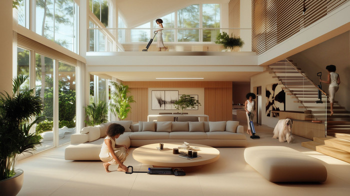 Tineco S9 Artist Premium product in gebruik