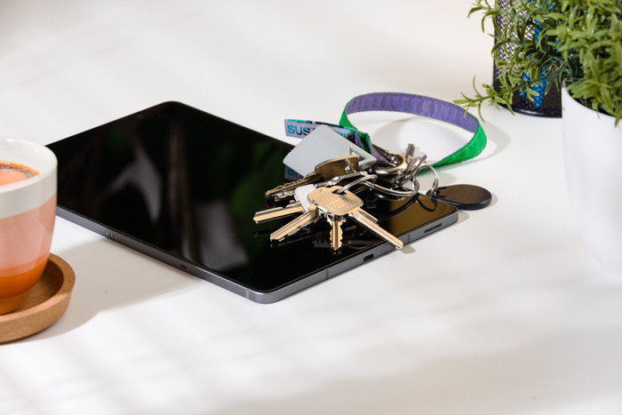 BlueBuilt Samsung Galaxy Tab A9 Screenprotector Glas product in gebruik