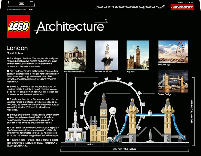 LEGO Architecture Londen 21034 verpakking