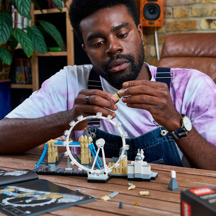 LEGO Architecture Londen 21034 product in gebruik