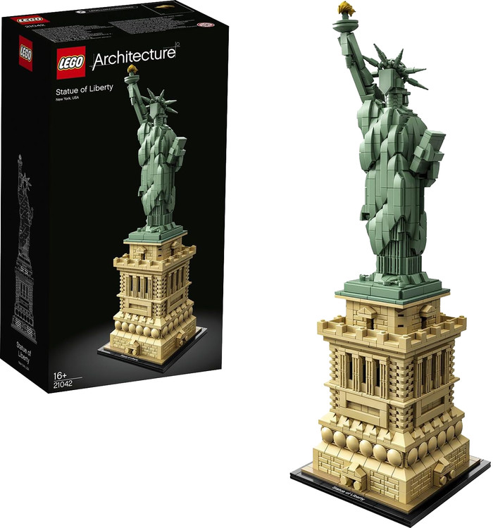 LEGO Architecture Vrijeheidsbeeld 21042 rechterkant