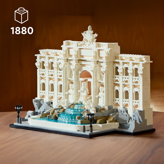 LEGO Architecture Trevifontein 21062 product in gebruik