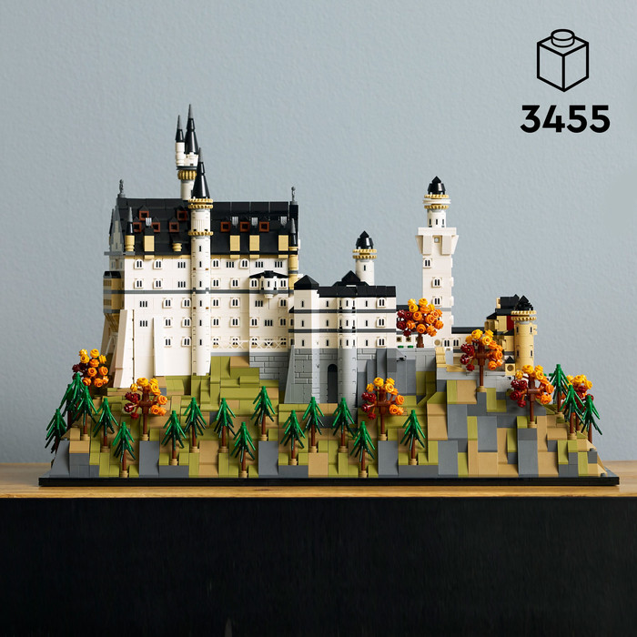 LEGO Architecture Slot Neuschwanstein 21063 product in gebruik