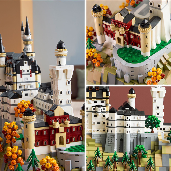 LEGO Architecture Slot Neuschwanstein 21063 product in gebruik