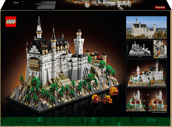 LEGO Architecture Slot Neuschwanstein 21063 verpakking