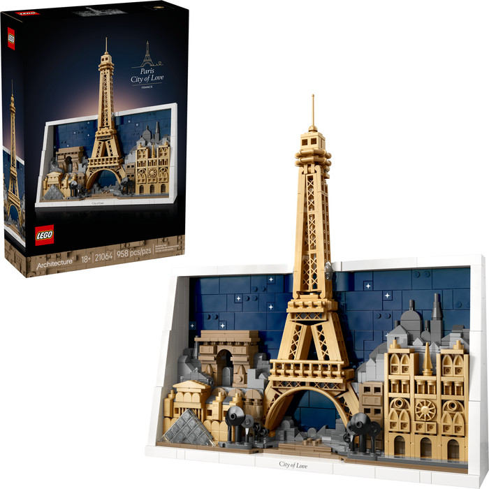 LEGO Architecture Parijs Stad van de Liefde 21064 rechterkant