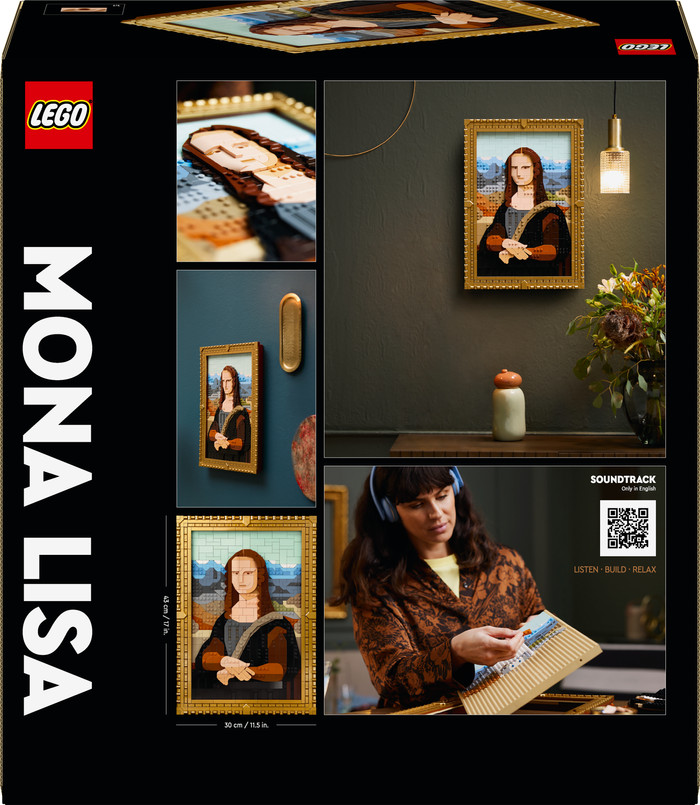 LEGO Art Mona Lisa 31213 verpakking