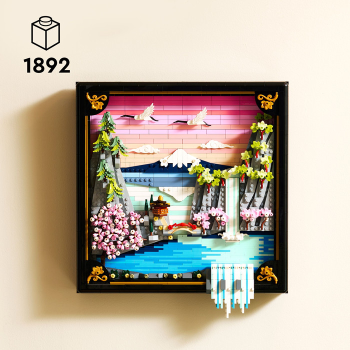 LEGO Art Japanse Kersenbloesem 31218 product in gebruik