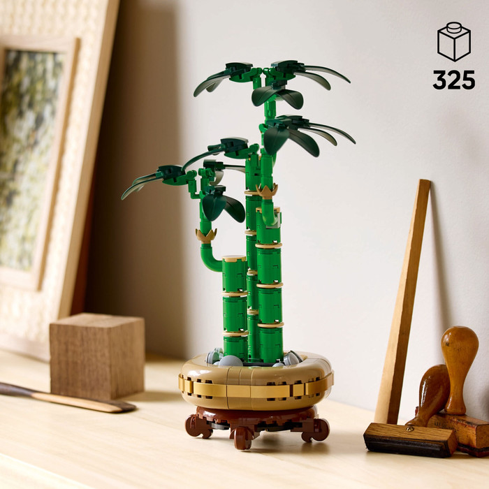 LEGO Botanicals Bamboe 10344 product in gebruik