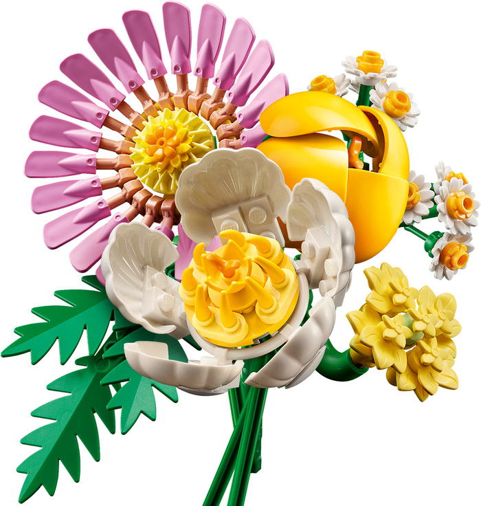 LEGO Botanicals Petite Sunny Bouquet 10347 product in use