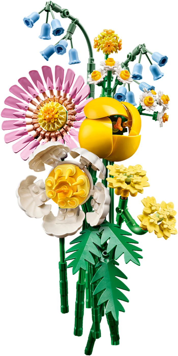 LEGO Botanicals Petite Sunny Bouquet 10347 product in use