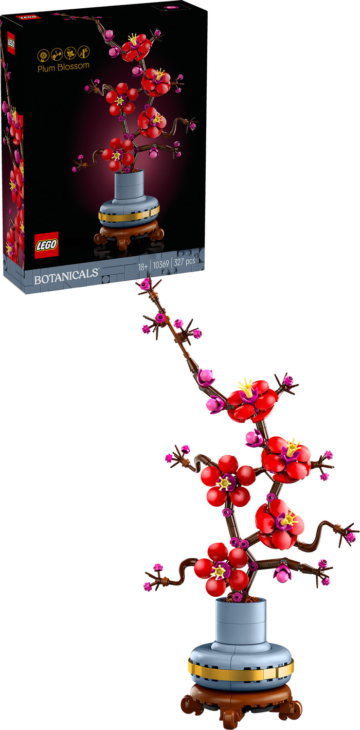 LEGO Botanicals Japanse Abrikoos 10369 rechterkant