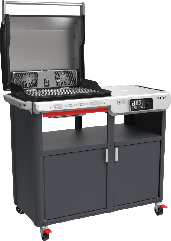 Weber Verve Dual Zone binnenkant