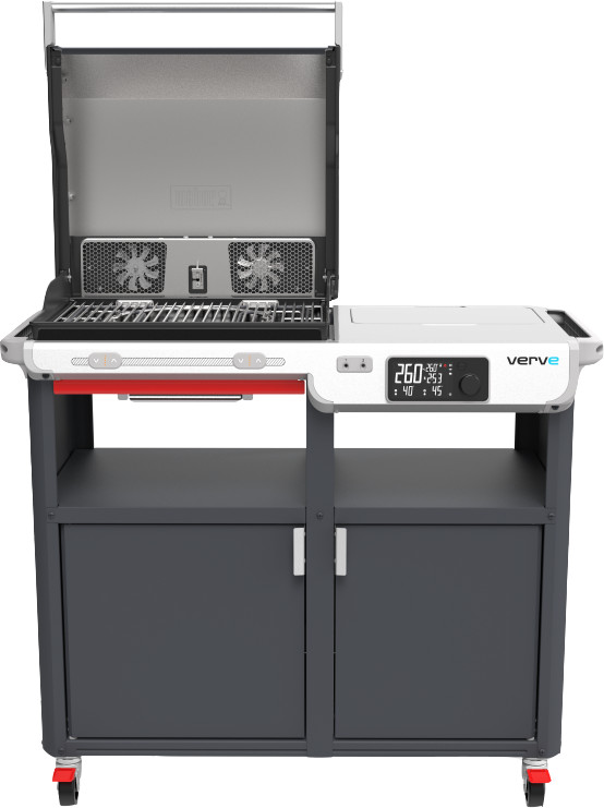 Weber Verve Dual Zone binnenkant