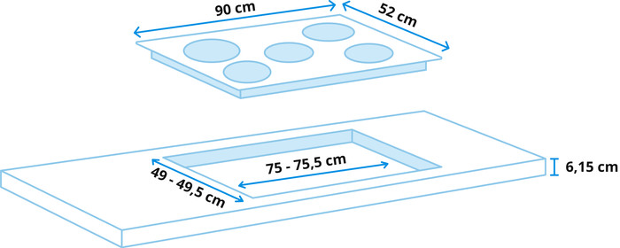 Wisberg WBBC690FZF3 visual Coolblue 1
