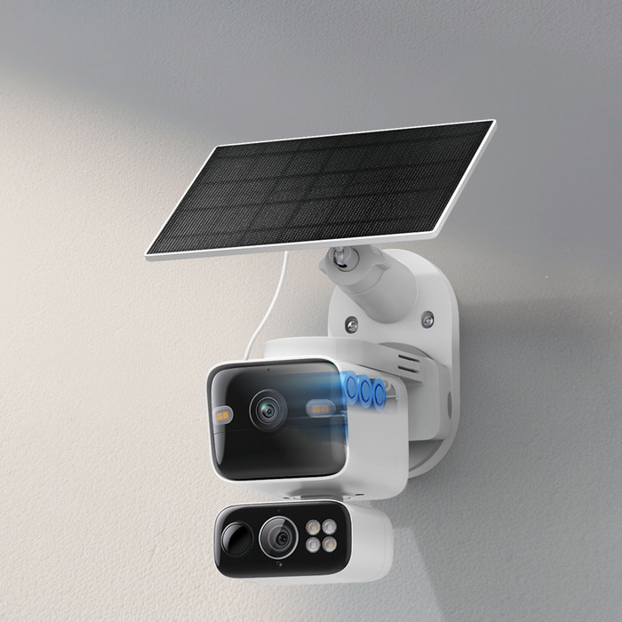 TP-Link Tapo C645D Solar Kit product in gebruik