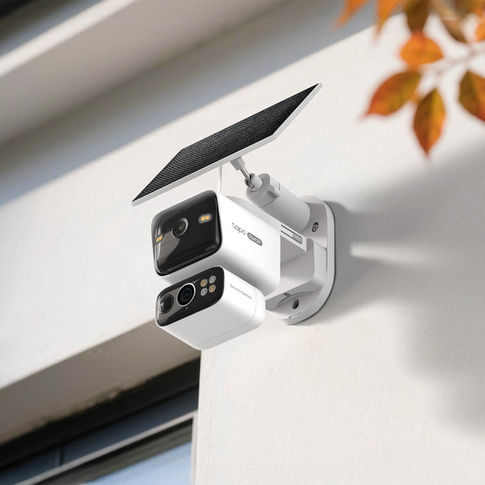 TP-Link Tapo C645D Solar Kit product in gebruik