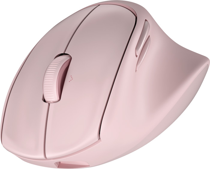 HP Tilt Ergonomische Muis 720M Roze linkerkant